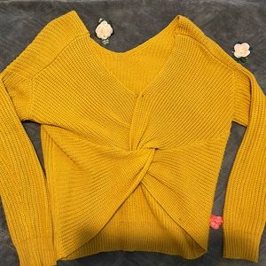 Mustard sweater